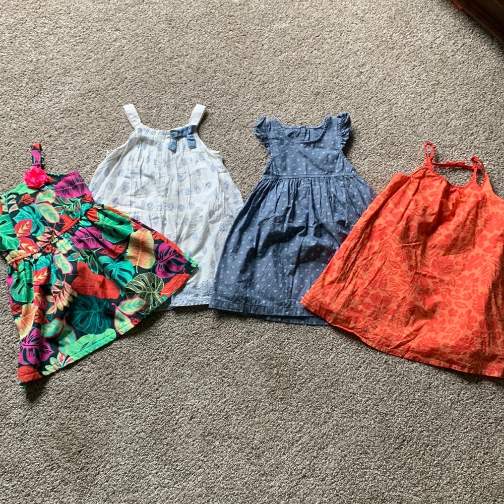 4 little girl spring dresses